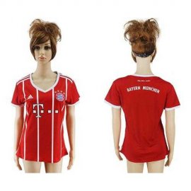 Womens Bayern Munchen Blank Home Soccer Club Jersey