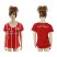 Womens Bayern Munchen Blank Home Soccer Club Jersey