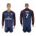 Paris Saint-Germain #7 Lucas Home Long Sleeves Soccer Club Jersey