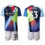 Manchester City #33 G.Jesus Nike Cooperation 6th Anniversary Celebration Soccer Club Jersey