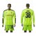 Dortmund #38 Burki Shiny Green Long Sleeves Goalkeeper Soccer Country Jersey