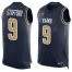 Los Angeles Rams #9 Matthew Stafford Navy Blue Team Color Mens Stitched NFL Limited Tank Top Jersey
