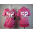 Nike Green Bay Packers #52 Clay Matthews Pink Womens Be Luvd Stitched NFL Elite Jersey