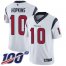 Nike Houston Texans #10 DeAndre Hopkins White Mens Stitched NFL 100th Season Vapor Limited Jersey