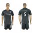 Chelsea #5 Zouma Black Soccer Club Jersey