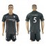 Chelsea #5 Zouma Black Soccer Club Jersey