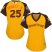 Boston Red Sox #25 Jackie Bradley Jr Gold 2016 All-Star American League Womens Stitched MLB Jersey
