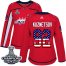 Adidas Washington Capitals #92 Evgeny Kuznetsov Red Home Authentic USA Flag Stanley Cup Final Champions Womens Stitched NHL Jersey