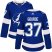 Adidas Tampa Bay Lightning #37 Yanni Gourde Blue Home Authentic Womens Stitched NHL Jersey