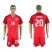 USA #20 Cameron Away Soccer Country Jersey