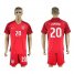 USA #20 Cameron Away Soccer Country Jersey
