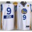 Warriors #9 Andre Iguodala White 2014-15 Christmas Day The Finals Patch Stitched NBA Jersey