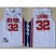 New Jersey Nets #32 Julius Erving White ABA Hardwood Classic Swingman Jersey Cheap