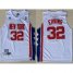 New Jersey Nets #32 Julius Erving White ABA Hardwood Classic Swingman Jersey Cheap