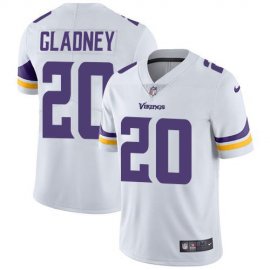 Nike Minnesota Vikings #20 Jeff Gladney White Mens Stitched NFL Vapor Untouchable Limited Jersey