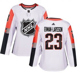 Adidas Arizona Coyotes #23 Oliver Ekman-Larsson White 2018 All-Star Pacific Division Authentic Womens Stitched NHL Jersey