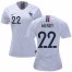 Womens France #22 Mendy Away Soccer Country Jersey