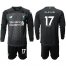 Liverpool #17 Klavan Third Long Sleeves Soccer Club Jersey