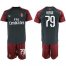 AC Milan #79 Hessie Third Soccer Club Jersey