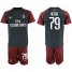AC Milan #79 Hessie Third Soccer Club Jersey