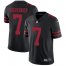 Nike San Francisco 49ers #7 Colin Kaepernick Black Alternate Youth Stitched NFL Vapor Untouchable Limited Jersey