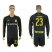 Dortmund #23 Kagawa Away Long Sleeves Soccer Club Jersey