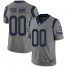 Nike Los Angeles Rams Customized Gray Mens Stitched NFL Limited Inverted Legend Jersey