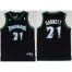 Minnesota Timberwolves 21 Kevin Garnett Black Swingman NBA Jerseys Cheap
