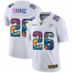 Green Bay Packers #26 Darnell Savage Jr. Mens White Nike Multi-Color 2020 NFL Crucial Catch Limited NFL Jersey