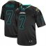 Nike Jacksonville Jaguars #7 Nick Foles Lights Out Black Mens Stitched NFL Elite Jersey