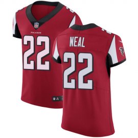 Nike Atlanta Falcons #22 Keanu Neal Red Team Color Mens Stitched NFL Vapor Untouchable Elite Jersey