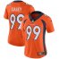 Nike Denver Broncos #99 Jurrell Casey Orange Team Color Womens Stitched NFL Vapor Untouchable Limited Jersey