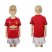 Manchester United Blank Home Kid Soccer Club Jersey