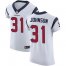 Nike Houston Texans #31 David Johnson White Mens Stitched NFL New Elite Jersey