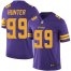 Nike Minnesota Vikings #99 Danielle Hunter Purple Mens Stitched NFL Limited Rush Jersey