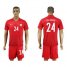 Poland #24 Salamon Away Soccer Country Jersey