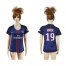 Womens Paris Saint-Germain #19 Aurier Home Soccer Club Jersey