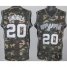 San Antonio Spurs 20 Manu Ginobili Camo Revolution 30 Swingman NBA Jerseys Cheap