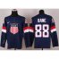 2014 Olympic Team USA #88 Patrick Kane Navy Blue Stitched NHL Jersey