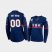 U.S. Mens Hockey Custom Nike Womens Beijing 2022 Winter Olympics Away Jersey – Navy