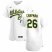 Oakland Athletics #26 Matt Chapman Mens Nike White Home 2020 Authentic Player MLB Jersey
