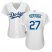 Los Angeles Dodgers #27 Alex Verdugo White Home Womens Stitched MLB Jersey