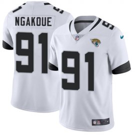 Nike Jacksonville Jaguars #91 Yannick Ngakoue White Youth Stitched NFL Vapor Untouchable Limited Jersey
