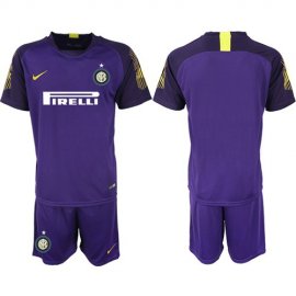Inter Milan Blank Purple Goalkeeper Soccer Club Jersey