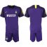 Inter Milan Blank Purple Goalkeeper Soccer Club Jersey
