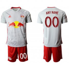 Red Bull Personalized White Home Soccer Club Jersey