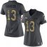 Nike Denver Broncos #13 KJ Hamler Black Womens Stitched NFL Limited 2016 Salute to Service Jersey