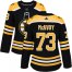 Adidas Boston Bruins #73 Charlie McAvoy Black Home Authentic Womens Stitched NHL Jersey