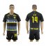 Dortmund #14 Jojic Away Soccer Club Jersey