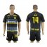 Dortmund #14 Jojic Away Soccer Club Jersey